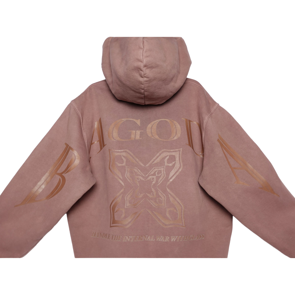 Bagoda "Rosewood" Zip Up Hoodie