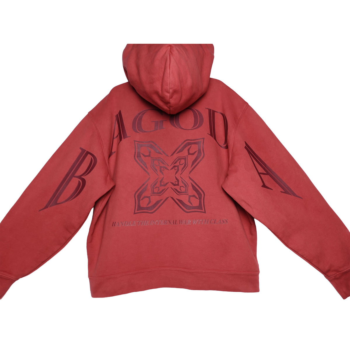 Bagoda "Terra Rossa" Zip Up Hoodie